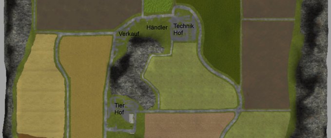 Maps Viel Arbeit Landwirtschafts Simulator mod