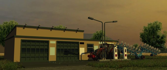 Gebäude mit Funktion Gas Station Landwirtschafts Simulator mod