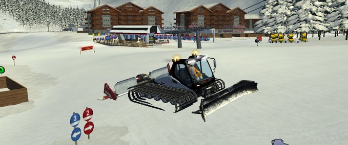 Traktoren Prinoth Leitwolf Speed Tuning Skiregion Simulator mod