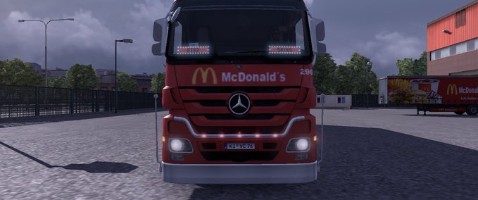 Skins McDonalds Pack Eurotruck Simulator mod
