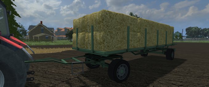 Ballentransport Fortschritt HR80 05 Landwirtschafts Simulator mod