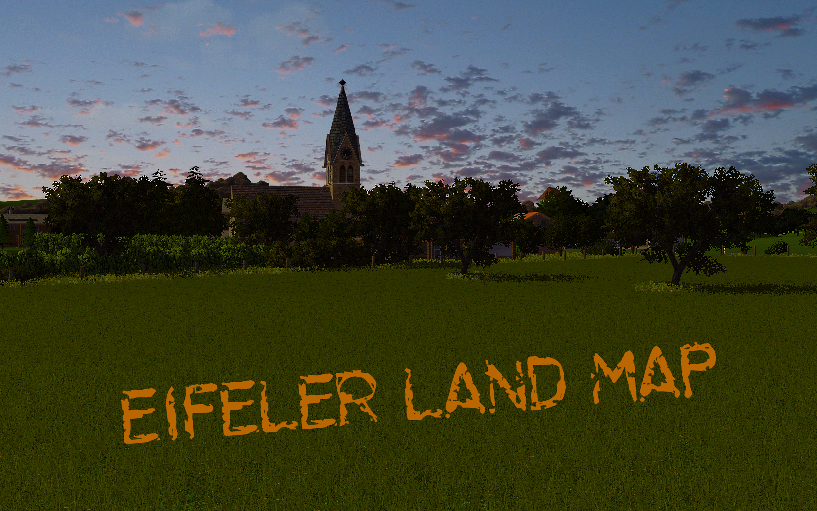 Eifel Erland Map - Thumbnail 1