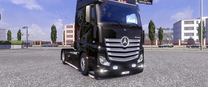 Mercedes  Actros MP4 Eurotruck Simulator mod