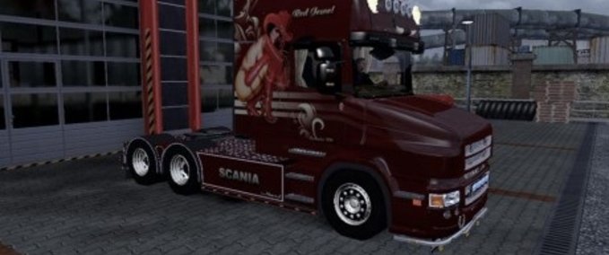 Trucks Scania Torpedo T620 Red Eurotruck Simulator mod