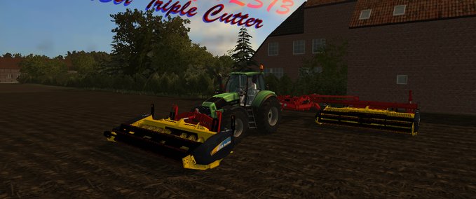 Mähwerke PhiBer Triple Cutter Landwirtschafts Simulator mod