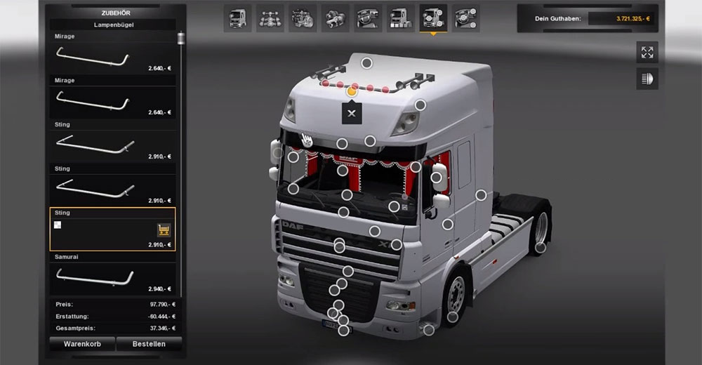 DAF XF Addons FIX - Thumbnail 1