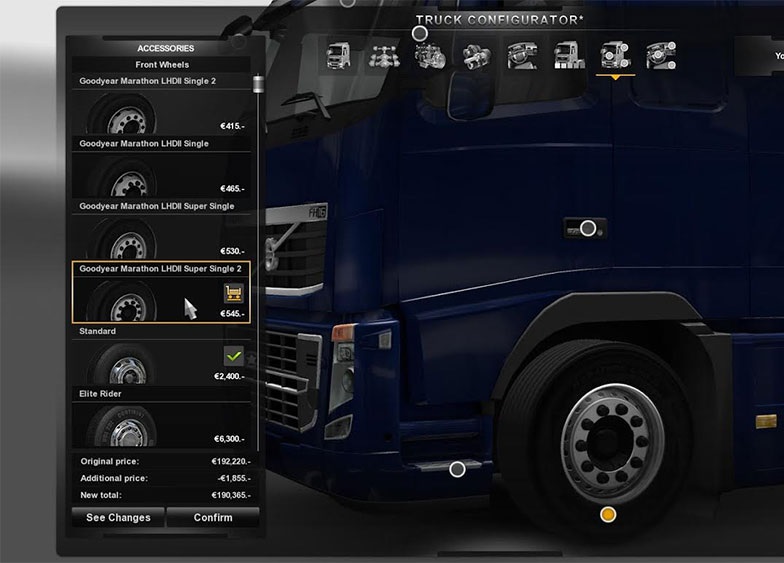 Goodyear Marathon wheels pack - Thumbnail 1