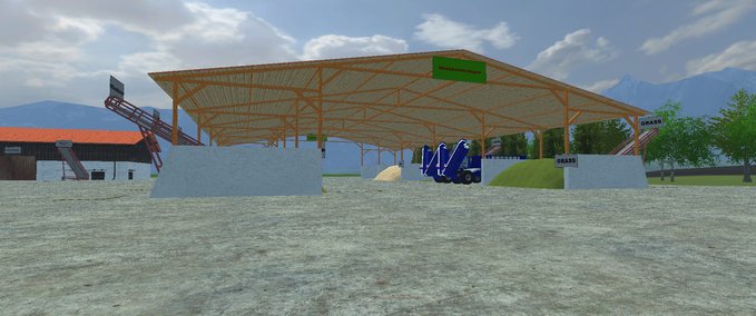 Gebäude Futterlager  Landwirtschafts Simulator mod