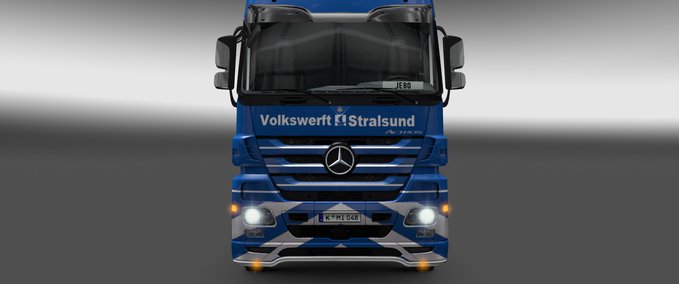 Skins Mercedes Actros Volkswerft Eurotruck Simulator mod
