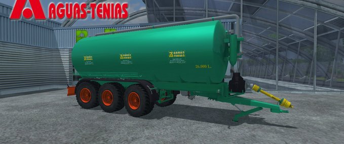 Güllefässer Aguas Tenias CTR26L Landwirtschafts Simulator mod