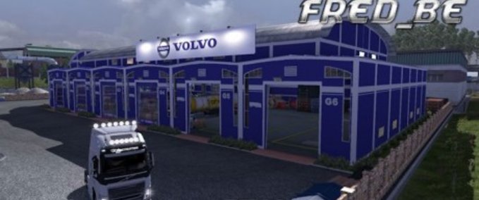 Sonstige Garage Custom Volvo Eurotruck Simulator mod