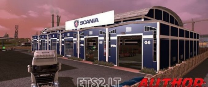 Sonstige Garage Custom Scania Eurotruck Simulator mod