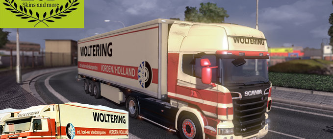 Scania Retro Scania Woltering  Eurotruck Simulator mod