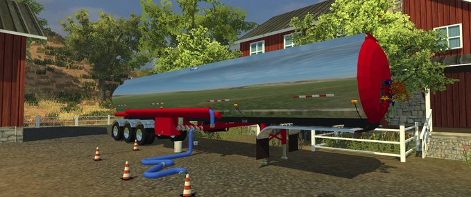 Auflieger US Water Trailer  Landwirtschafts Simulator mod