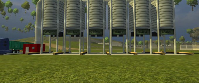 Objekte Farm silo Landwirtschafts Simulator mod