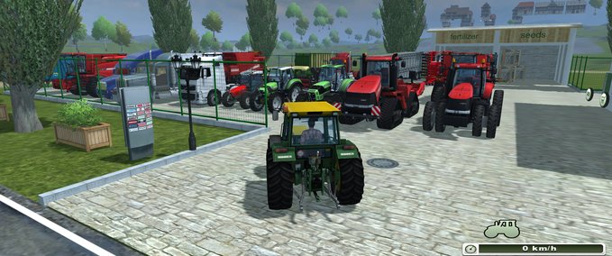 Gebäude mit Funktion vehicle shop Landwirtschafts Simulator mod