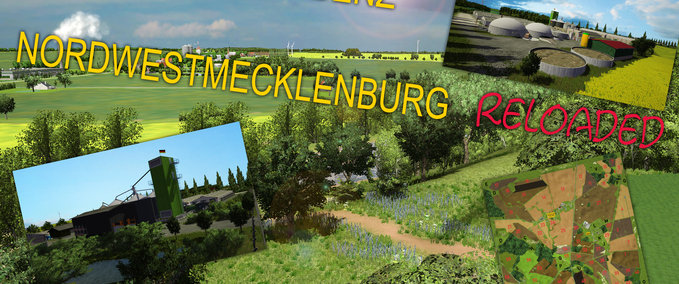 4fach Maps Benz Nordwestmecklenburg Landwirtschafts Simulator mod