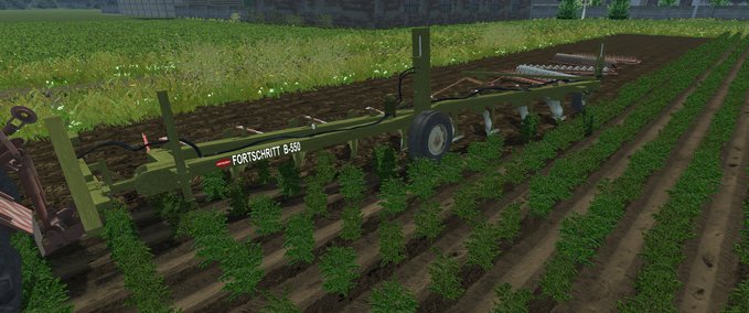 Pflüge Fortschritt B550 Landwirtschafts Simulator mod
