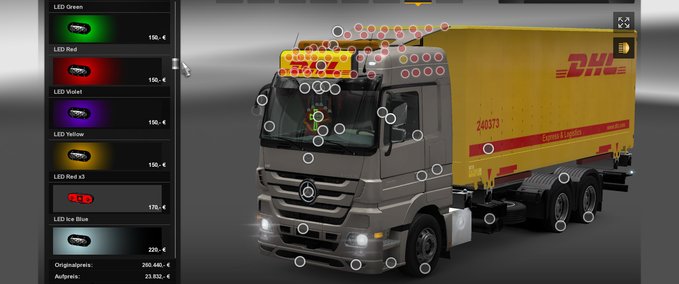 MB Actros MP3 Tuning Mod Image