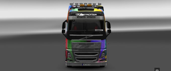 Skins Oster skin volvo fh16 2012 Eurotruck Simulator mod