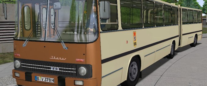 Buses Ikarus 280 articulated bus 02 OMSI 2 mod