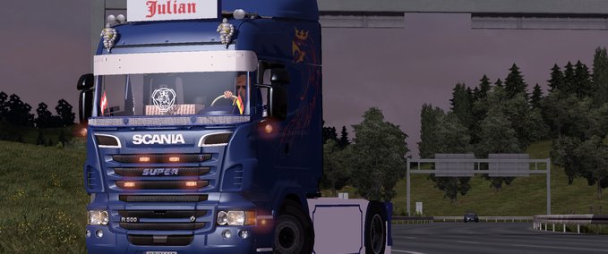 Scania ScaniaHighline Eurotruck Simulator mod