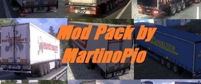 Trailer Mod Pack Eurotruck Simulator mod