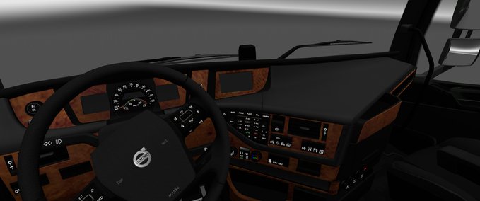 Interieurs Volvo Dark Line Exklusiv Eurotruck Simulator mod