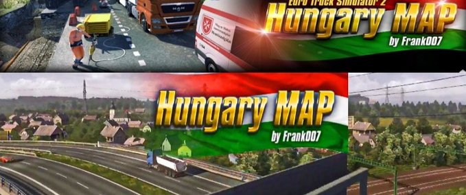 Maps Hungary Map  Eurotruck Simulator mod