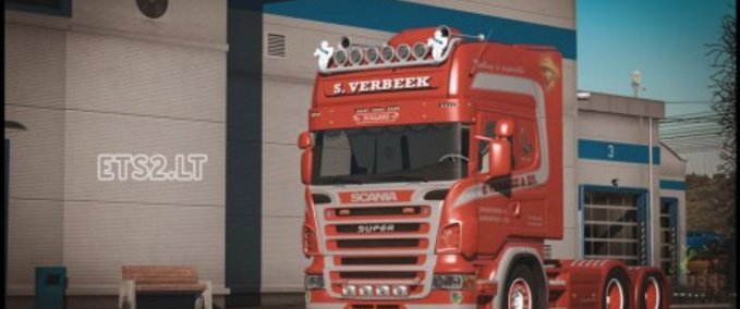 Scania Scania Verbeek Eurotruck Simulator mod
