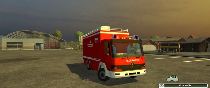 Feuerwehr Atego Taucher  Landwirtschafts Simulator mod