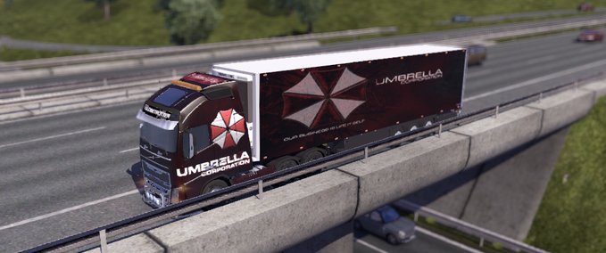 Schmitz Schmitz Cool Liner Umbrella Eurotruck Simulator mod