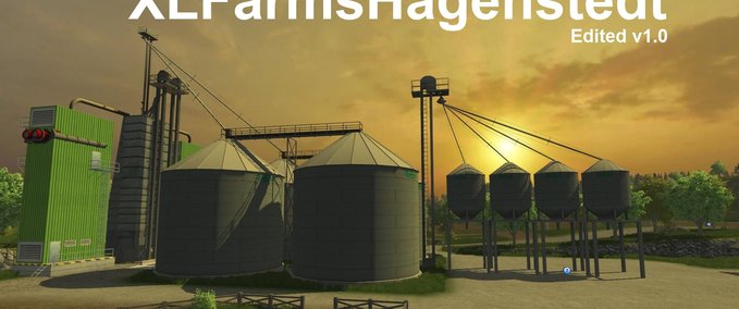 Standard Map erw. XL Farms Hagenstedt Landwirtschafts Simulator mod