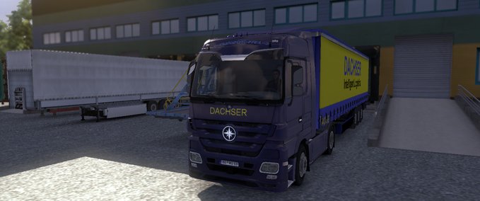 Skins Transport Pfeil für Dachser  Eurotruck Simulator mod