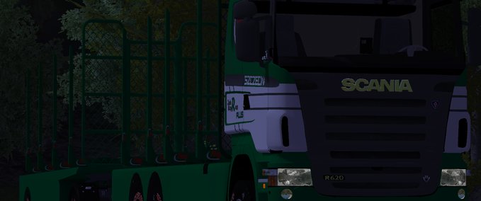 Scania R620 V8 Holzzug Landwirtschafts Simulator mod
