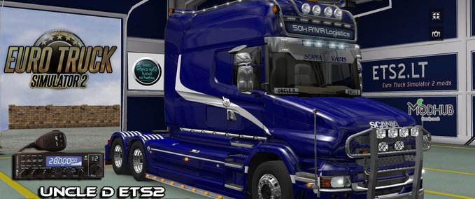 Mods USA CB Scanner Radio Eurotruck Simulator mod