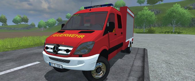 Feuerwehr TSF mit Zusatzbeladung  Landwirtschafts Simulator mod