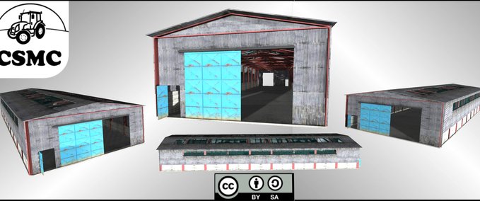 Gebäude Fertighalle Landwirtschafts Simulator mod