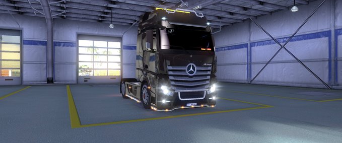 Interieurs Mercedes Benz Actros Eurotruck Simulator mod