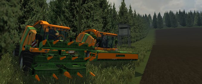 Krone BIG X 1000 Kommunal  Landwirtschafts Simulator mod
