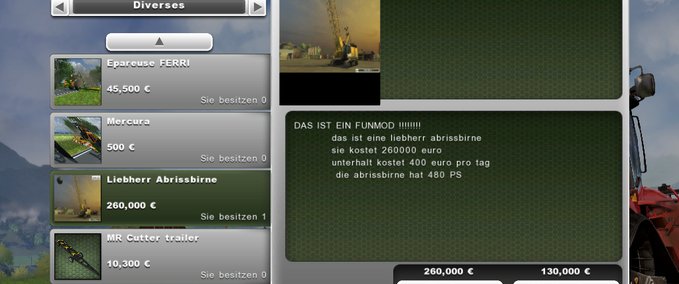 Liebherr Abrissbirne Mod Image