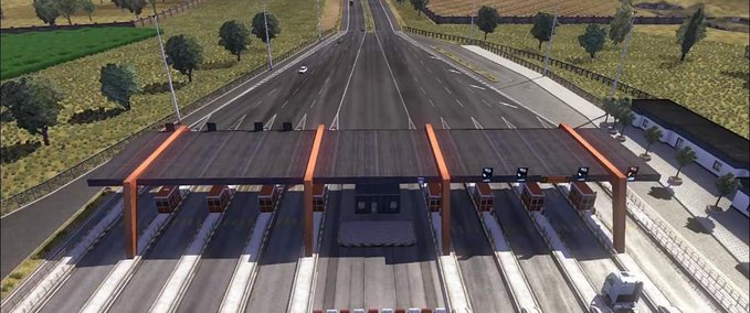 Mods Tollgate Eurotruck Simulator mod