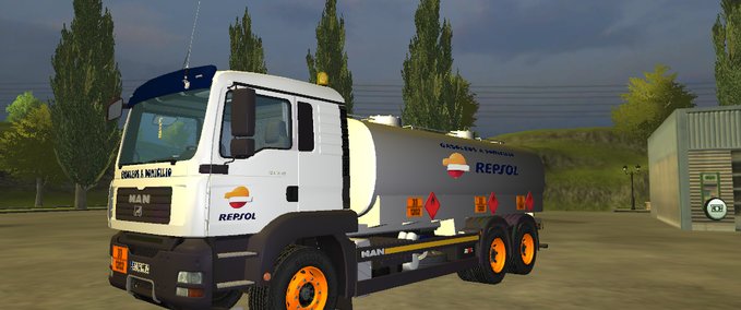 LKWs Man Dieseltank Landwirtschafts Simulator mod