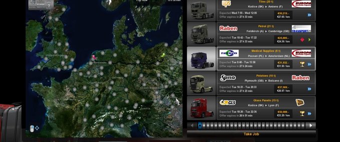Mods NEW FULL HD REALISTIC  Eurotruck Simulator mod
