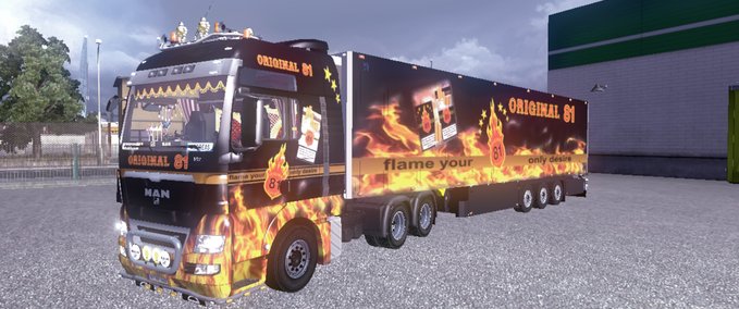 Skins Original81 Truck Trailer Pack Eurotruck Simulator mod