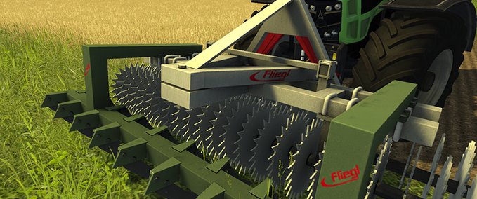 Grubber & Eggen Fliegl Front Roller Cultivator  Landwirtschafts Simulator mod