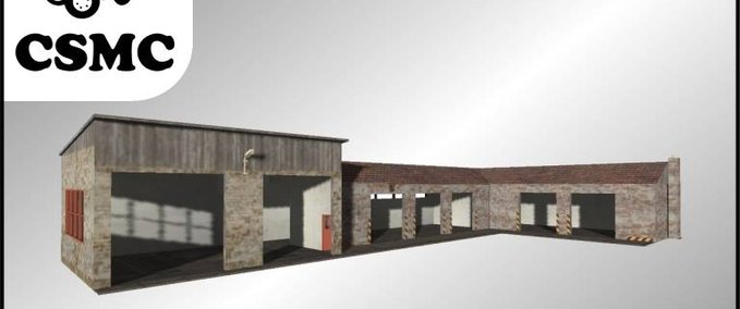 Gebäude Garage und andere Gebäude Landwirtschafts Simulator mod