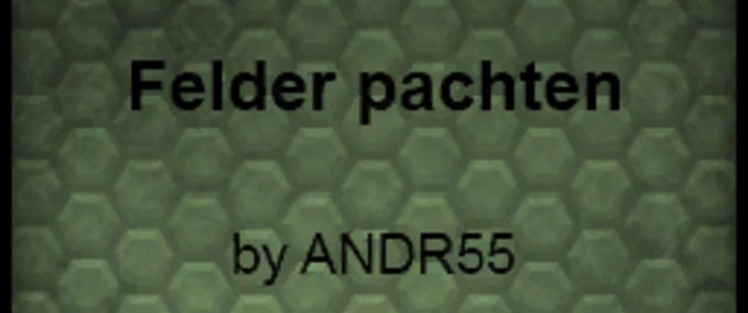 Felder pachten Mod Image