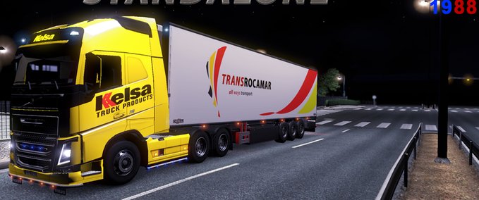 Trailer Standalone Transrocamar  Eurotruck Simulator mod