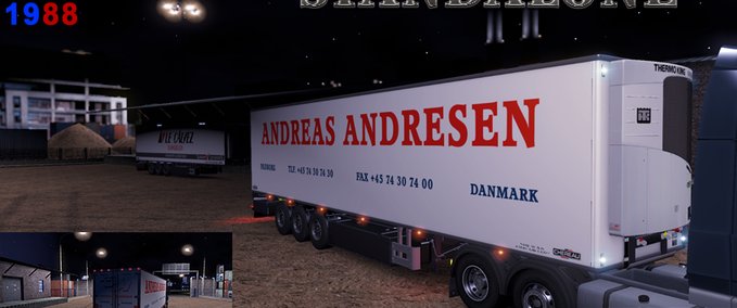 Trailer Standalone Transrocamar  Eurotruck Simulator mod